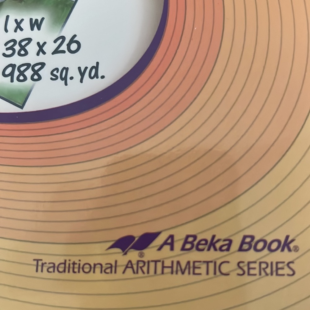 A Beka Book Arithmetic Work Text Answer Key 5 - Picture 2 of 5
